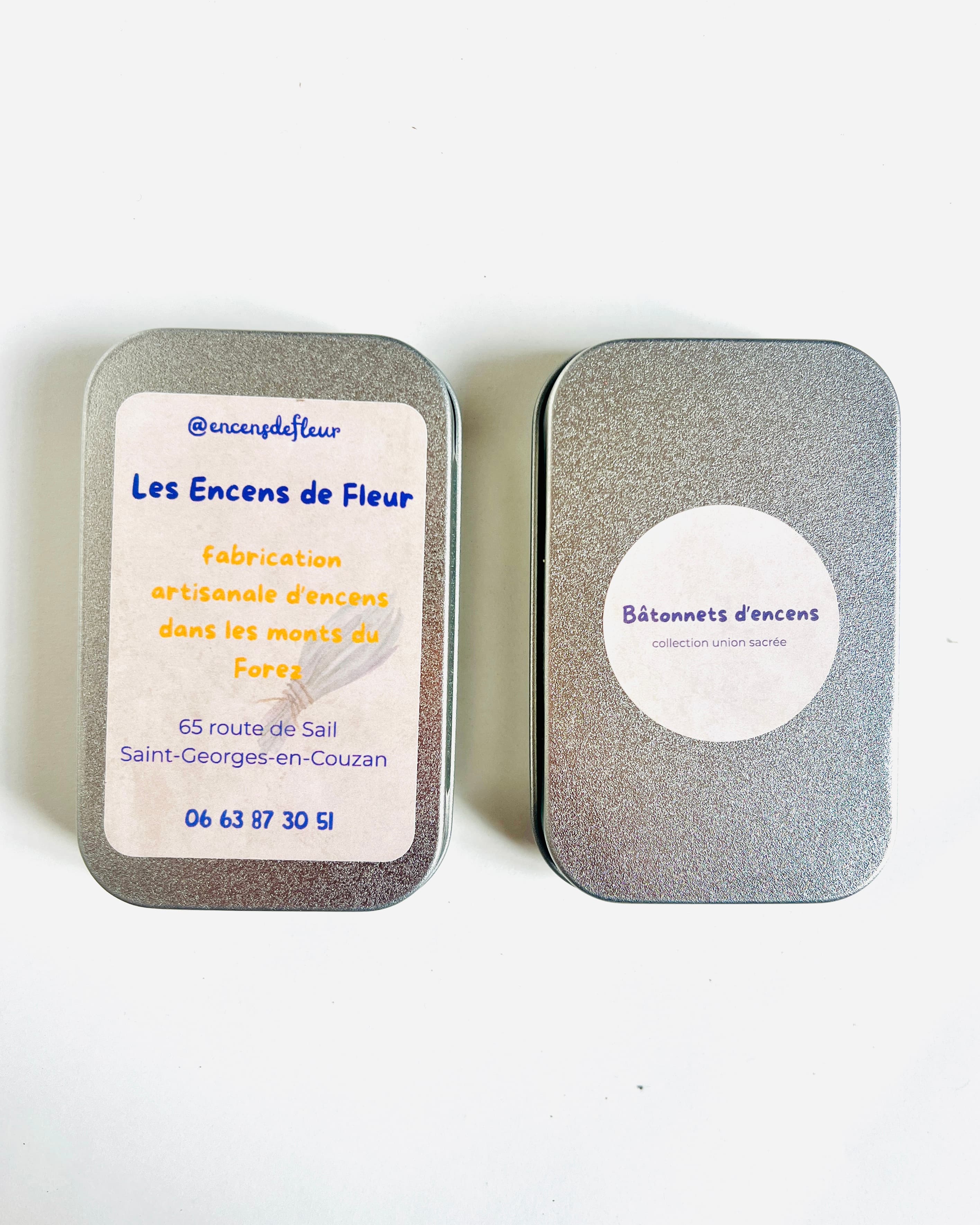 Bâtonnets d'encens x5 (luna mystica) ~ pamplemousse, iris, lavande