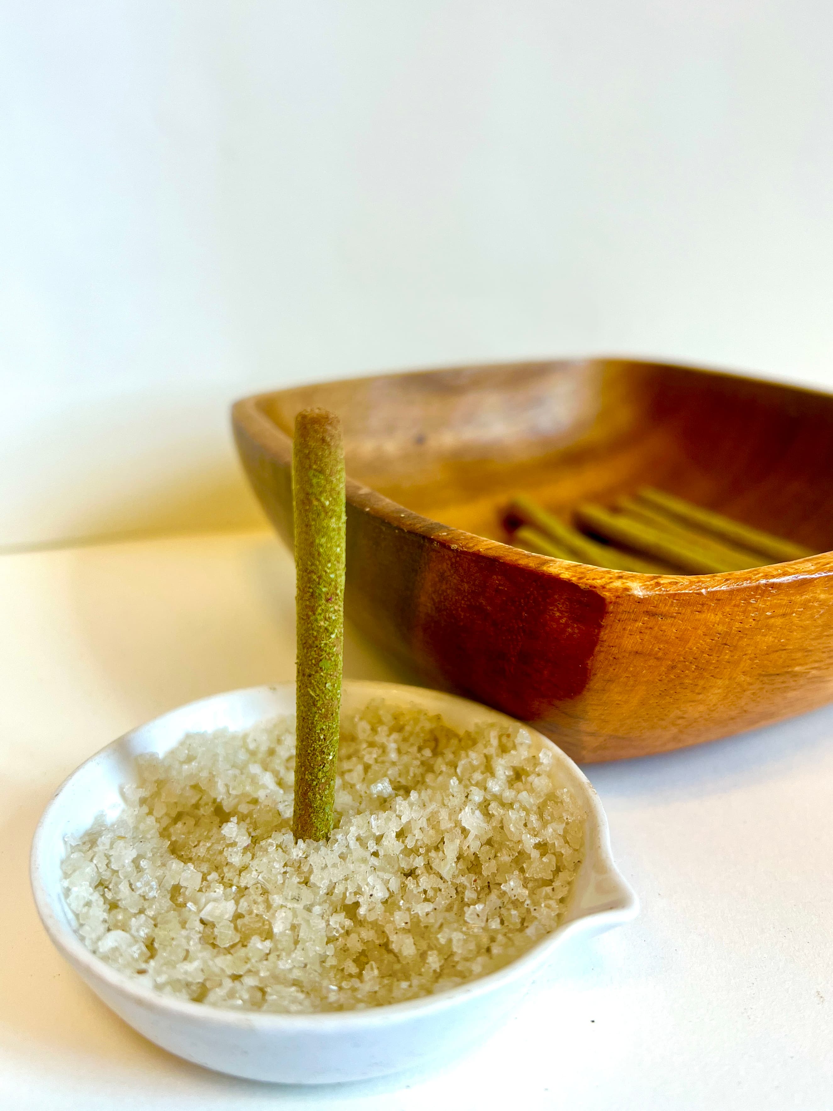 Doux sommeil, bâtonnets d'encens épais ~ fleurs d'oranger & myrte 