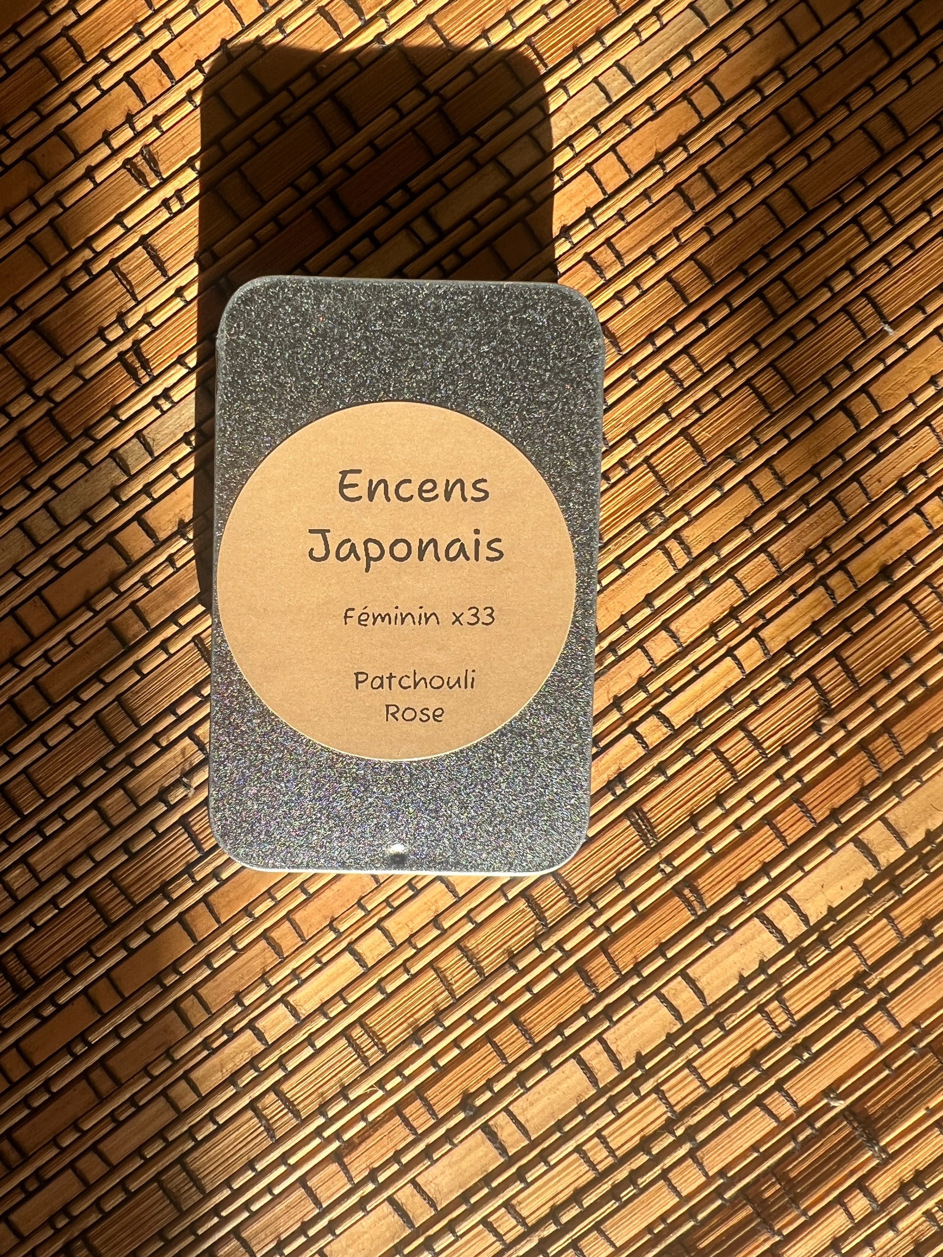 Encens Japonais ~ patchouli, rose 
