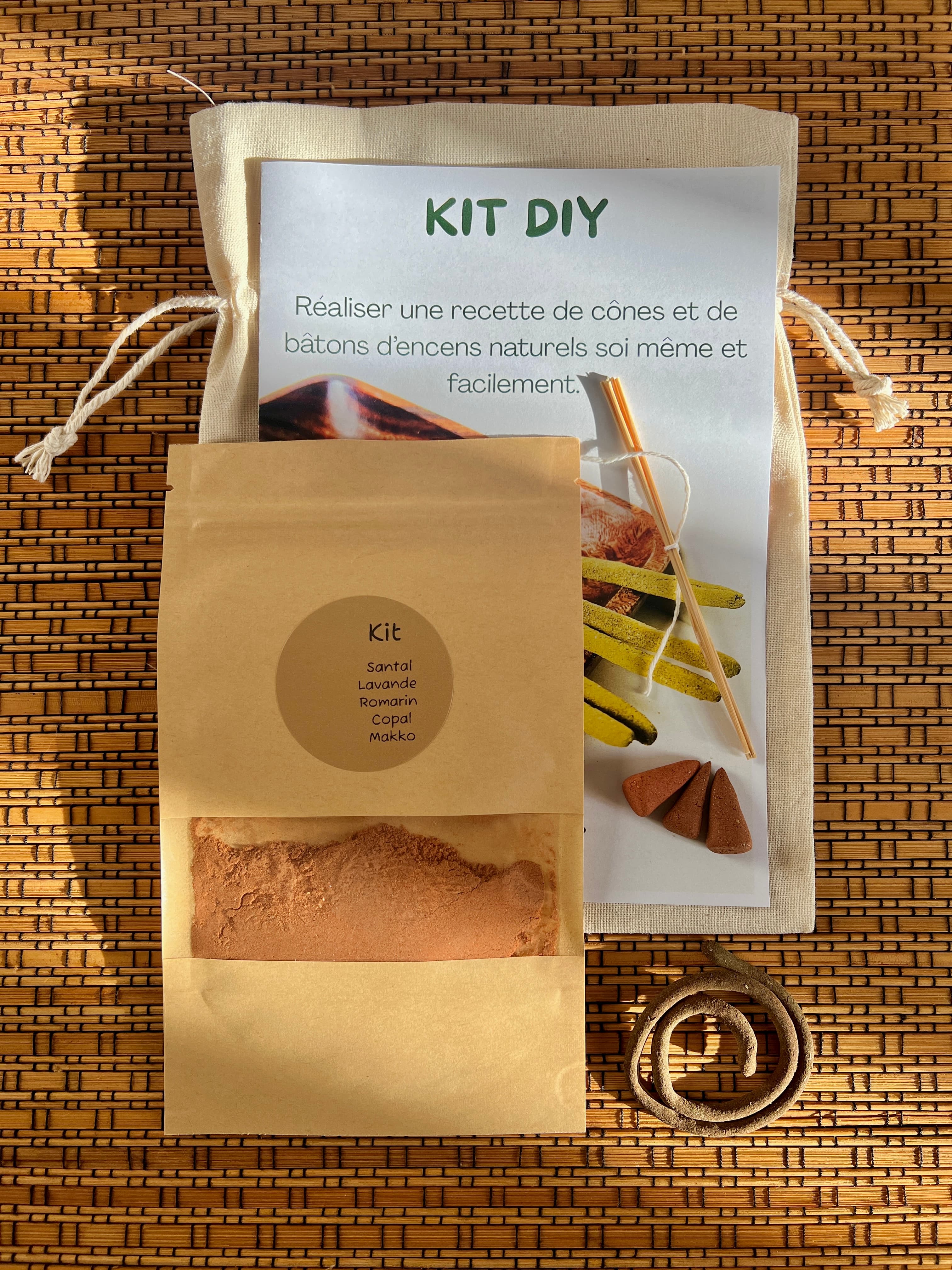Kit de fabrication d'encens